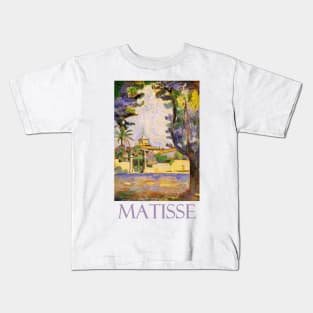 Place des Lices, St Tropez (1904) by Henri Matisse Kids T-Shirt